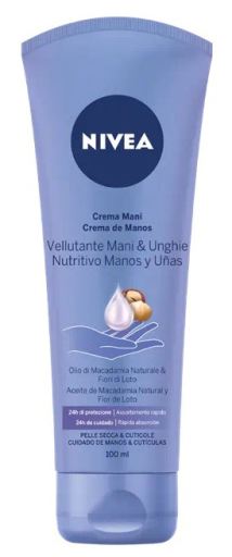 Creme Aveludado para Mãos e Unhas Macadâmia 100 ml