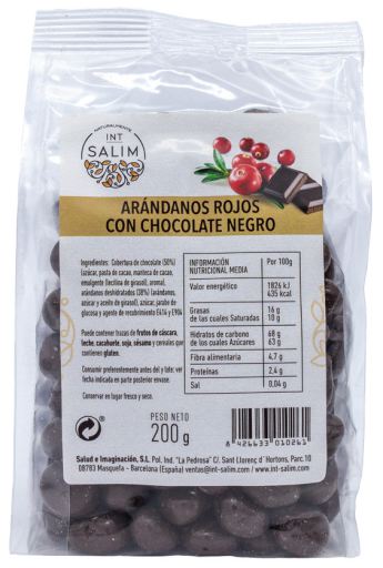 Cranberry com Chocolate Amargo 200 gr