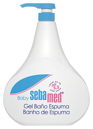 Espuma de banho bebê 1000 ml