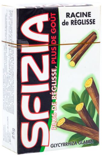 Barras de Alcaçuz Sfizia 25 gr