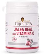 Geléia real com vitamina C 60 cápsulas