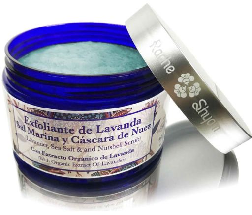 Esfoliante com Sal Marinho Lavanda 300 gr