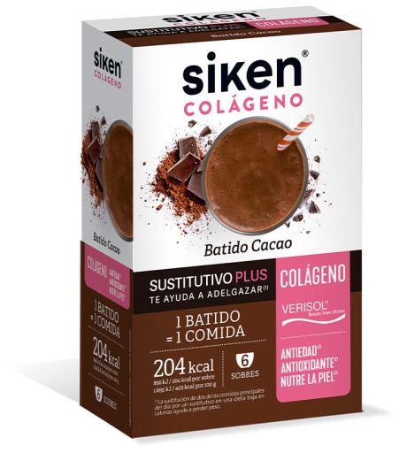 Reposição de colágeno Shake 6 envelopes