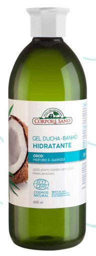 Gel de banho hidratante de coco 600 ml