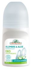 Desodorante Orgânico Aloe Alum Roll on 75 ml