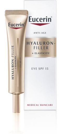 Creme para olhos com elasticidade Hyaluron-Filler FPS 15 15 ml