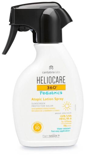 360º Pediatria Loção Atópica Spray FPS 50 250 ml