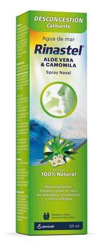 Spray nasal de aloe vera e camomila 125 ml