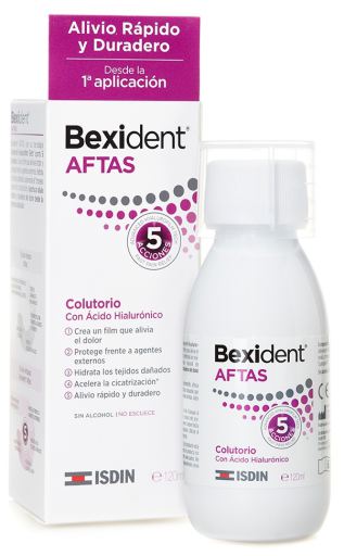 Bexident Enxaguatório bucal para candidíase 120 ml