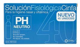 Solução Fisiológica Nasal Dose Única 40 Unidoses