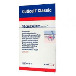 Cuticell Classic Paraffin Gauze 10 unidades