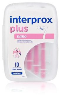 Interprox Escova de Dentes Plus Nano 10 unidades