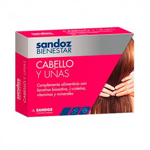 Cabelo e unhas 90 cápsulas