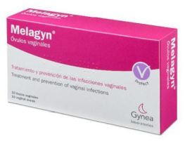 Óvulos Vaginais Melagyn para Infecções 10 unidades