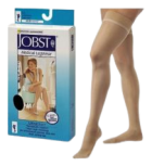 Jobst Long Lace Meias Compressão Leve Natural Tamanho 5