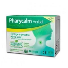 Pharycalm Herbal Dor de Garganta 24 Comprimidos