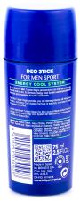 Stick Desodorante Esportivo Masculino 75 ml