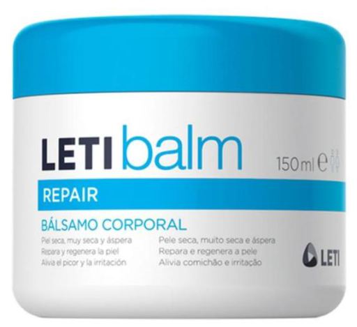 Bálsamo corporal reparador para pele seca e irritada