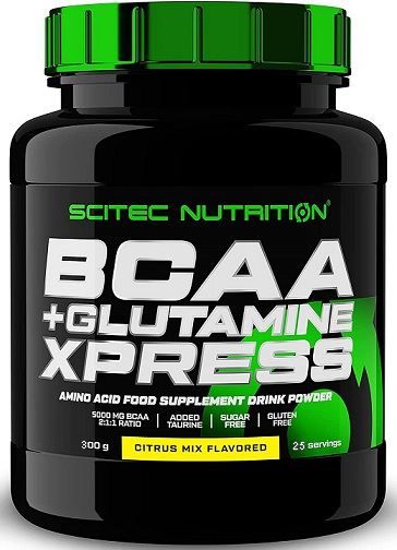 BCAA + Glutamina XPress Citrus Mix 300 gr