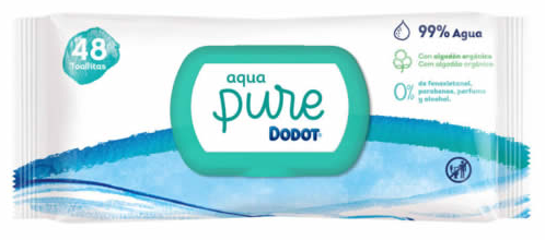 Lenços umedecidos Aqua Pure