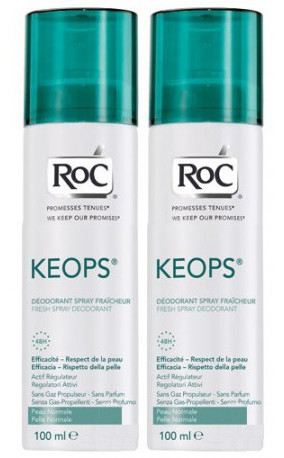 Desodorante em spray fresco Kops 2 x 100 ml