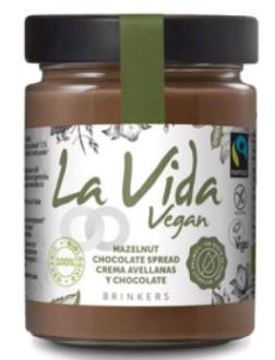 Creme de Chocolate e Avelã La Vida Vegana 270 gr