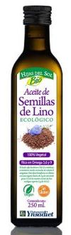 Óleo de semente de linho orgânico 250 ml