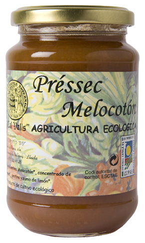 Geléia de Pêssego Orgânico 375 gr