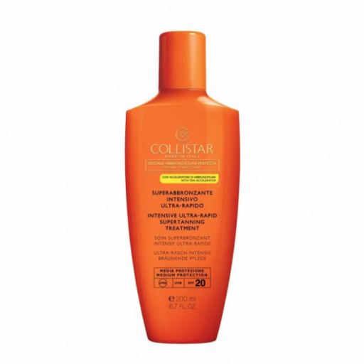 Especial Perfect Tan Bronzeador Super Ultra Rápido Intensivo SPF 20 200ml