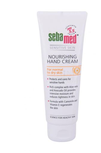 Creme de mãos nutritivo para pele sensível 75 ml