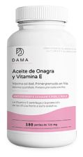 Óleo de prímula e vitamina E