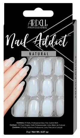 Nail Addict Unhas postiças ovais naturais