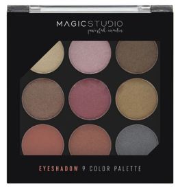 Paleta de sombras 9 cores