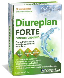 Diureplan Forte Zentrum 43,5 gr 30 Comprimidos