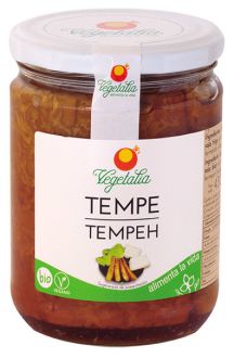 Tempe de Soja em Frasco de Vidro 250 gr