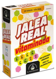 Frascos de Vitamina 20 de Geleia Real