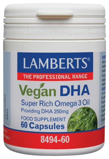 Vegan Dha 250mg 60 cápsulas