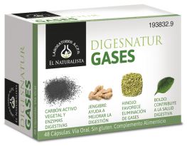 Gases Digesnatur 650 mg x 48 Cápsulas