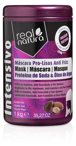 Máscara Capilar sem Sal Pro Lisos Anti Frizz Argan