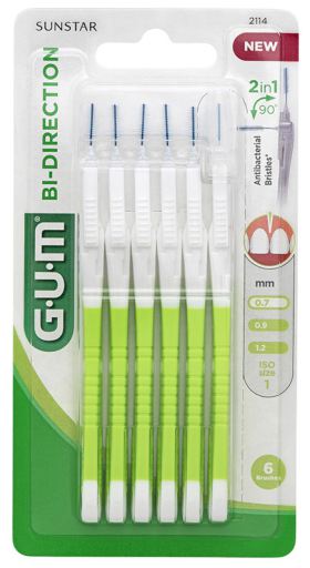 Escova Interdental Bi Direction 0,7mm 6 unidades