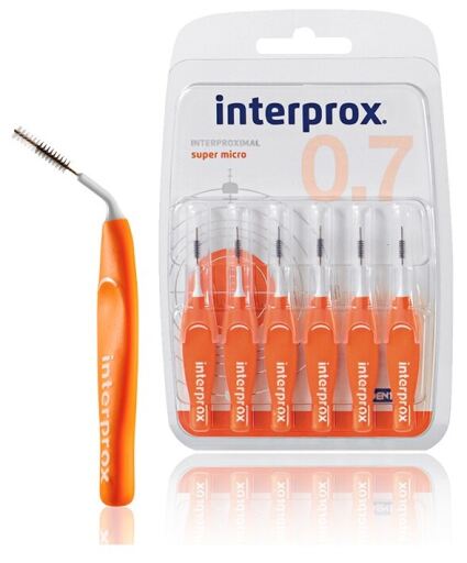 Interprox plus super micro escova de dentes 0,7 cn