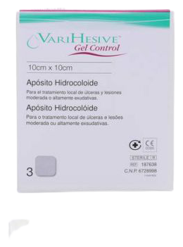 Curativo VariHesive Gel Control 3 Unidades