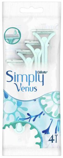 Máquinas descartáveis Simply Venus2 4 peças