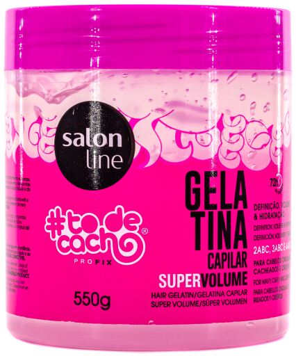 Gelatina Super Volume para Cachos 550 gr