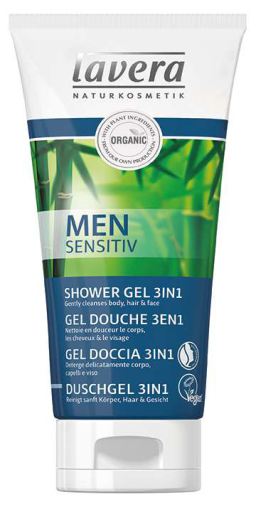 Gel de Banho Men Sensitiv 3 em 1 200 ml