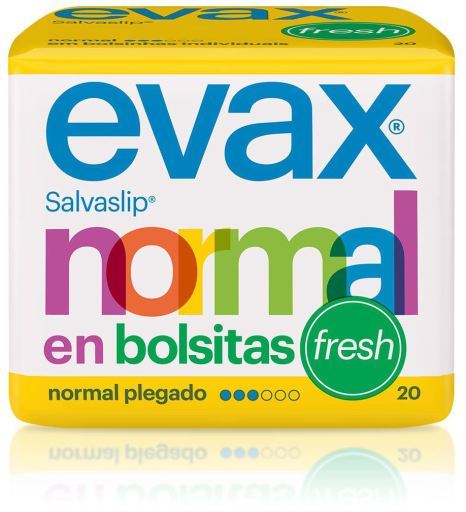 Salvaslip Normal Fresh Bolsas 20 Unidades