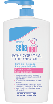 Leite Corporal Sebamed para Bebê