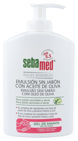 Emulsão Mãos Azeite Sem Sabão 300 ml