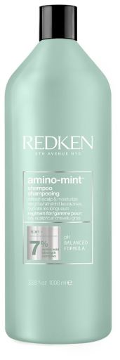 Shampoo Amino Mint para couro cabeludo oleoso