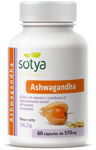 Ashwagandha 570mg 60 cápsulas